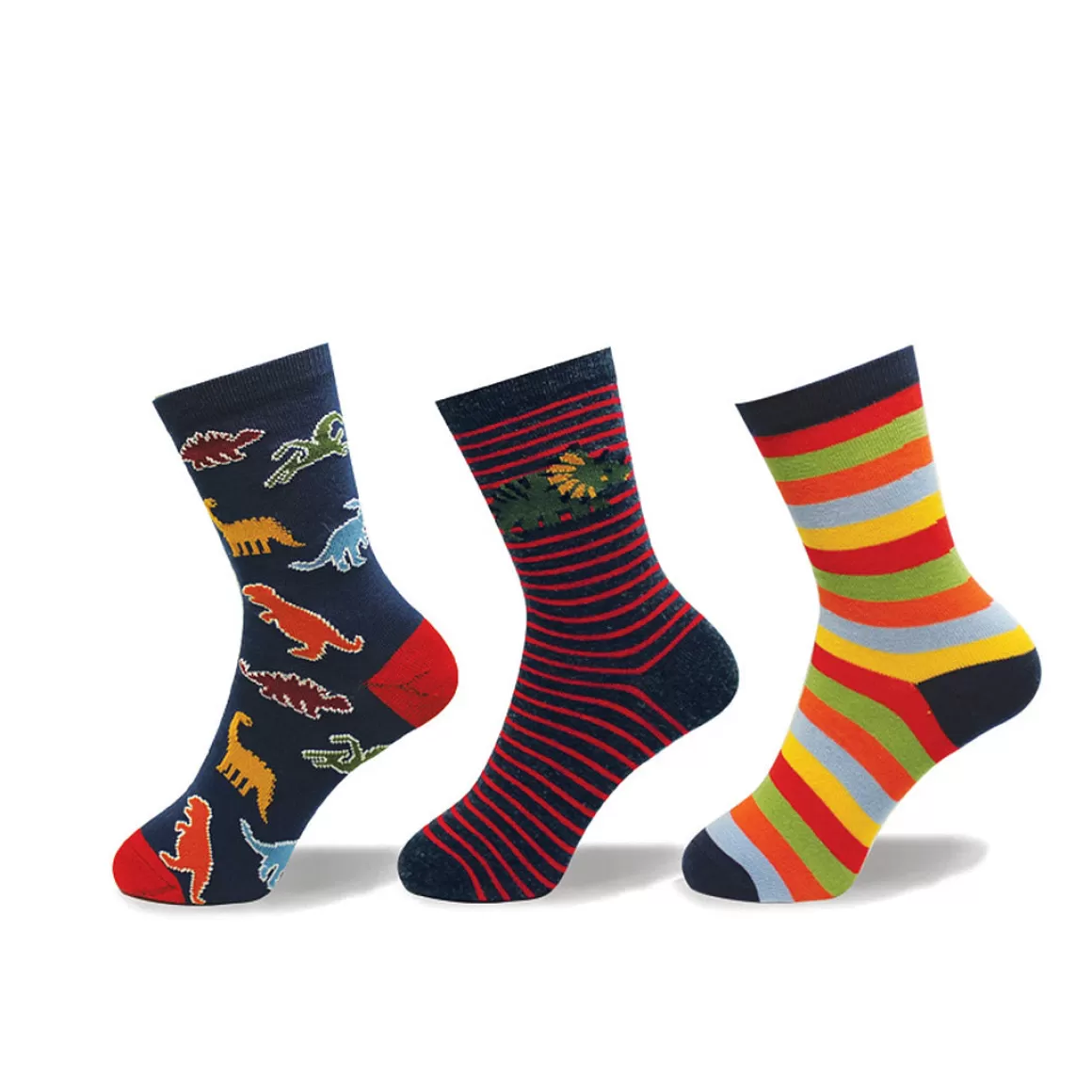 Yellow Shoes Point Zero - 3 Pairs Of Socks For Kids Size 5-8